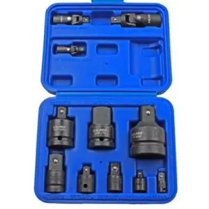 11PC IMPACT SOCKET ADAPTOR AND JOINT SET