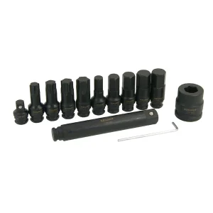 12PC STAR & HEX BIT SET