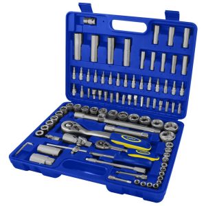 94pc socket set standard & deep