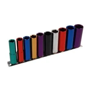 10 Piece 1/2 Drive Socket Set