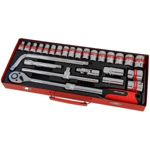25 PIECE 1/2 SOCKET SET