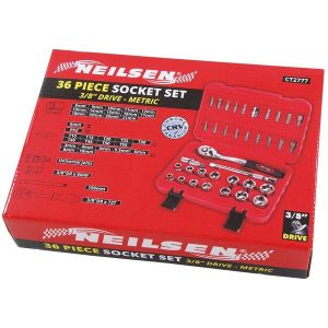 Socket And Bit Set - 36pc 3/8in.drive