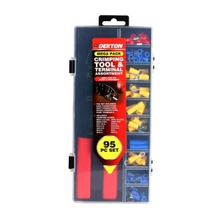 DEKTON 95PCS TERMINAL CRIMPING PLIER SET