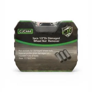 3PC 1/2"DR Damaged Wheel Nut Remover