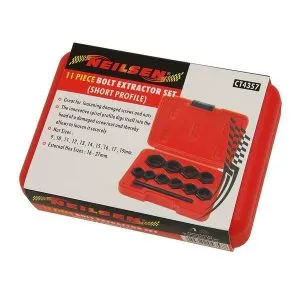 11pcs Bolt Extractor Set (short Profile)
