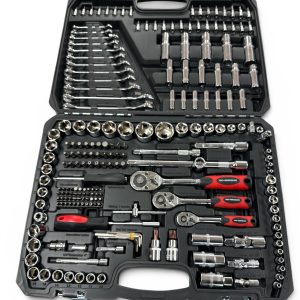 225PC Socket Set 1/4" 3/8" 1/2" Dr.