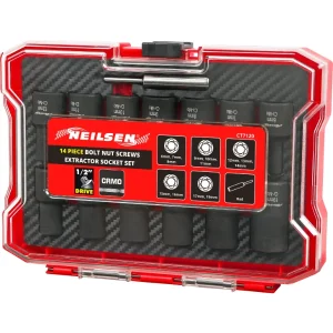 14pc Bolt Nut Screws Extractor Socket Set