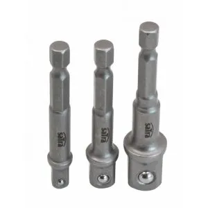 3pcs 1/4" Hex Shank Socket Adaptor kit