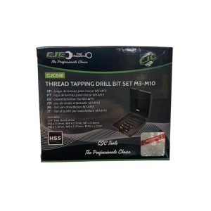 Thread Tapping Drill Bit Set M3-M10